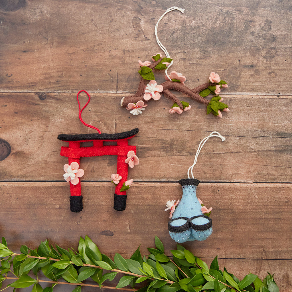 Sakura Cherry Blossoms Ornament