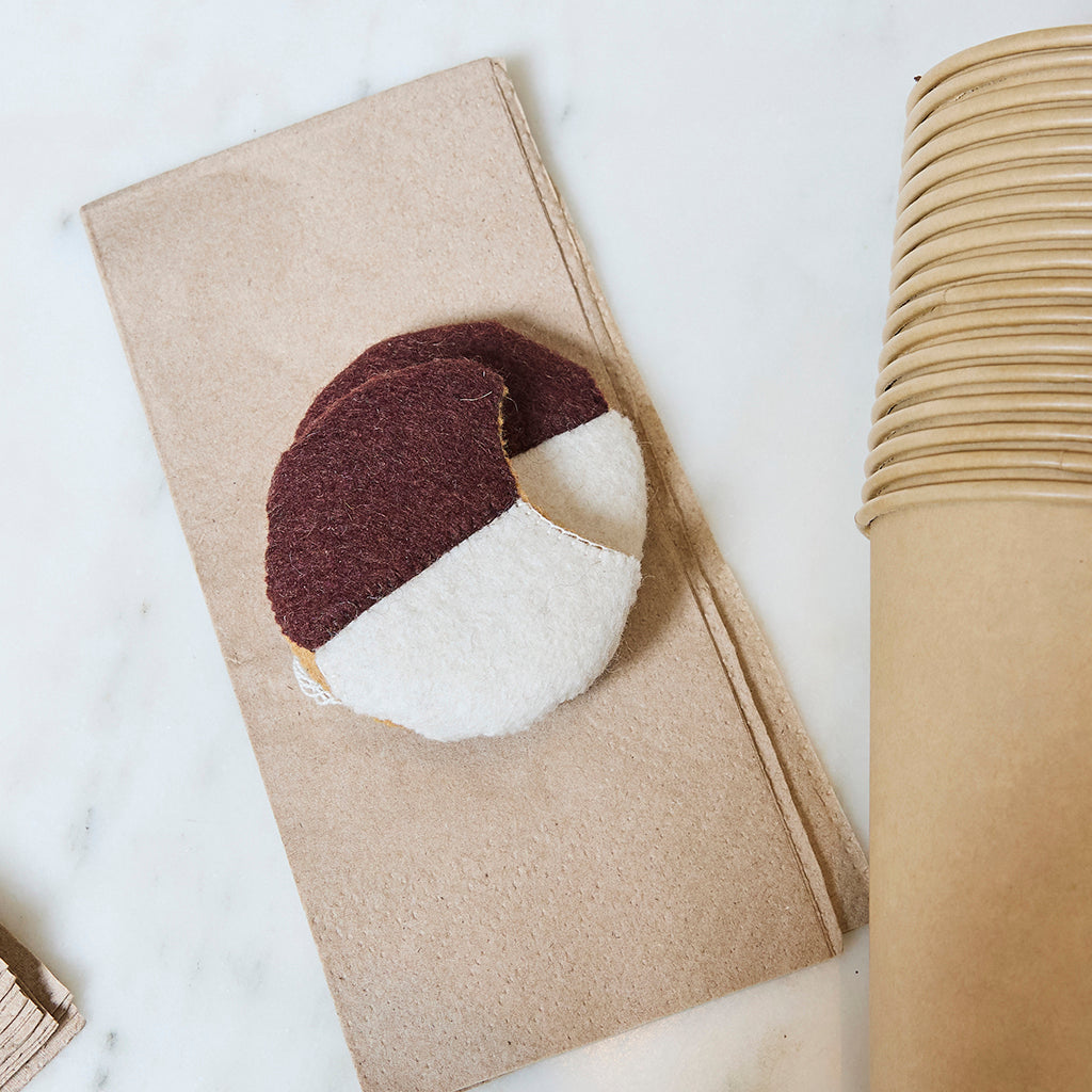Black White Cookies Ornament