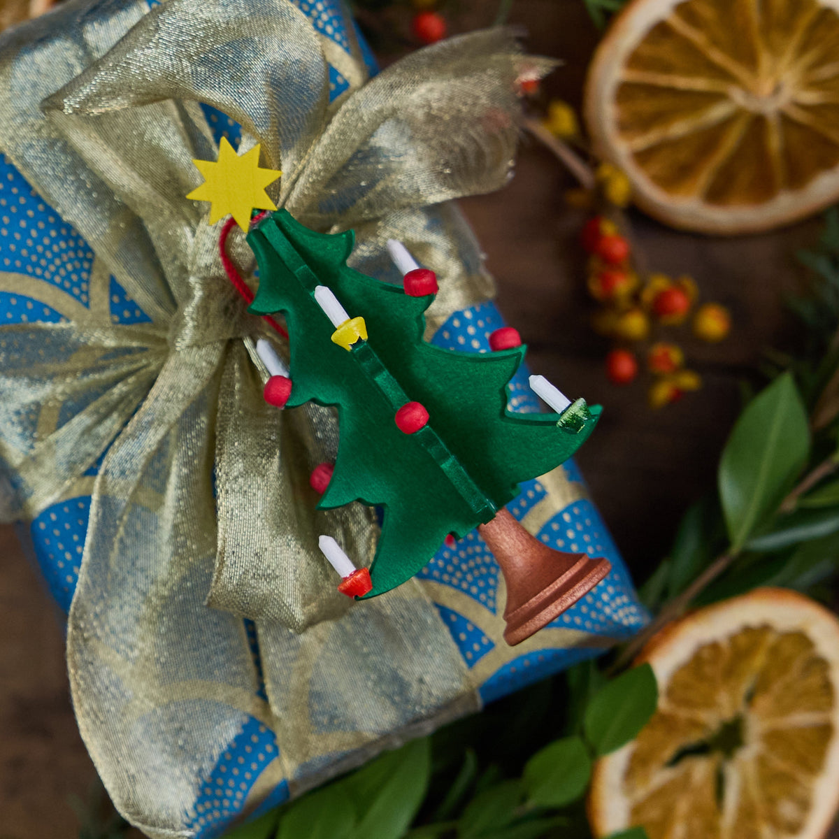 Christmas Tree German Ornament