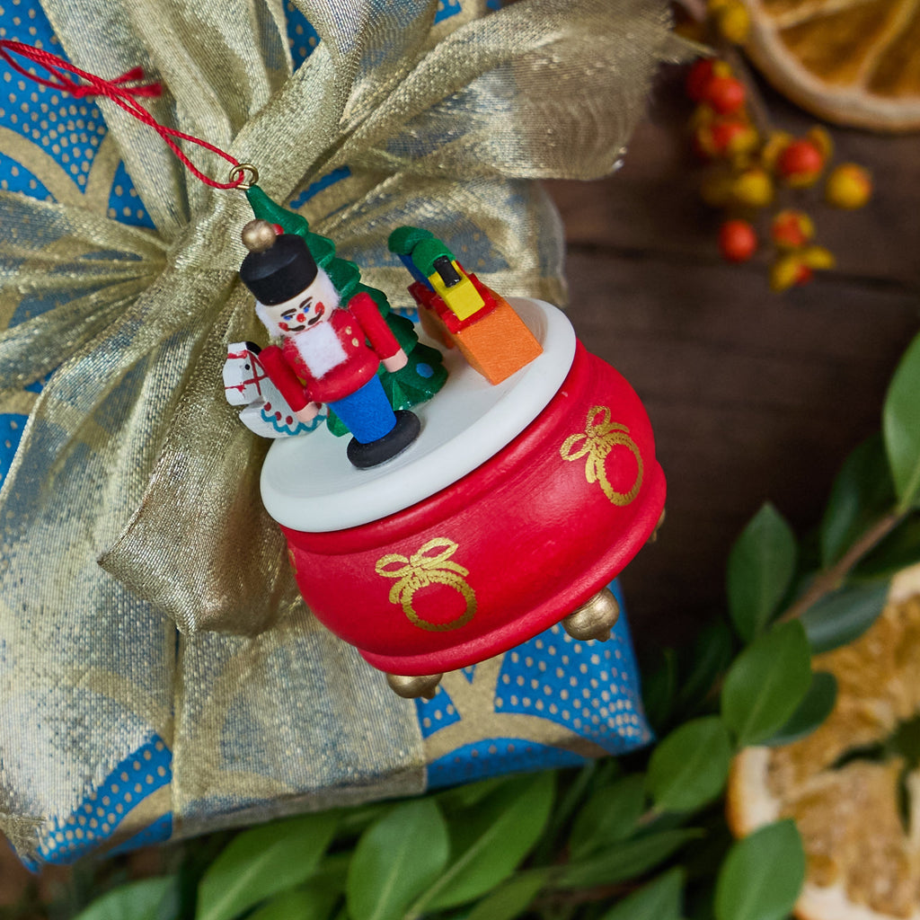 Nutcracker Music Box Ornament