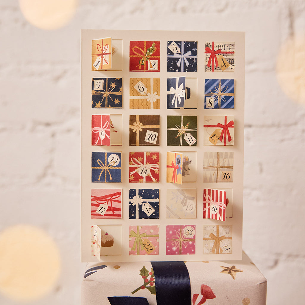 Nutcracker Advent Greeting Card