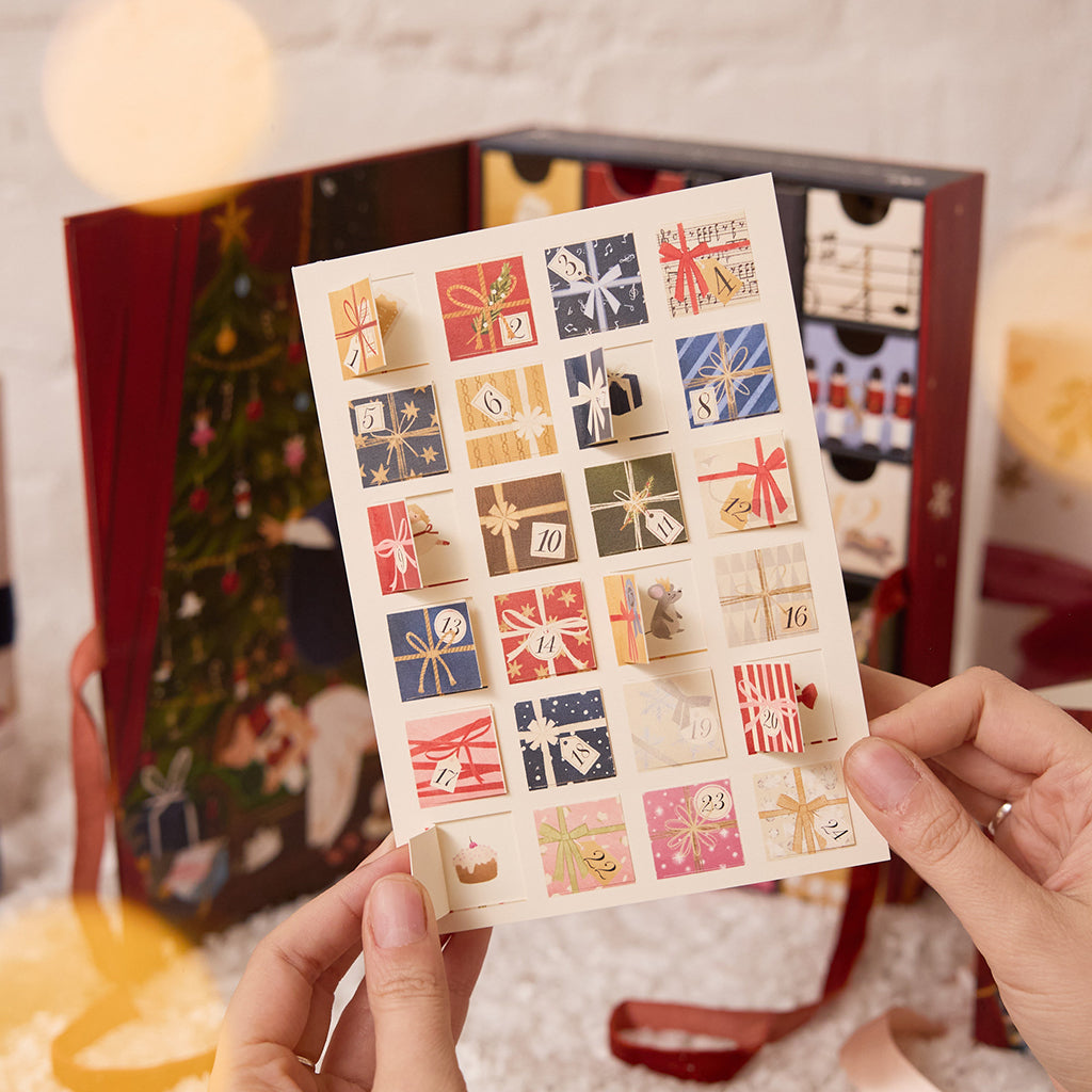 Nutcracker Advent Greeting Card
