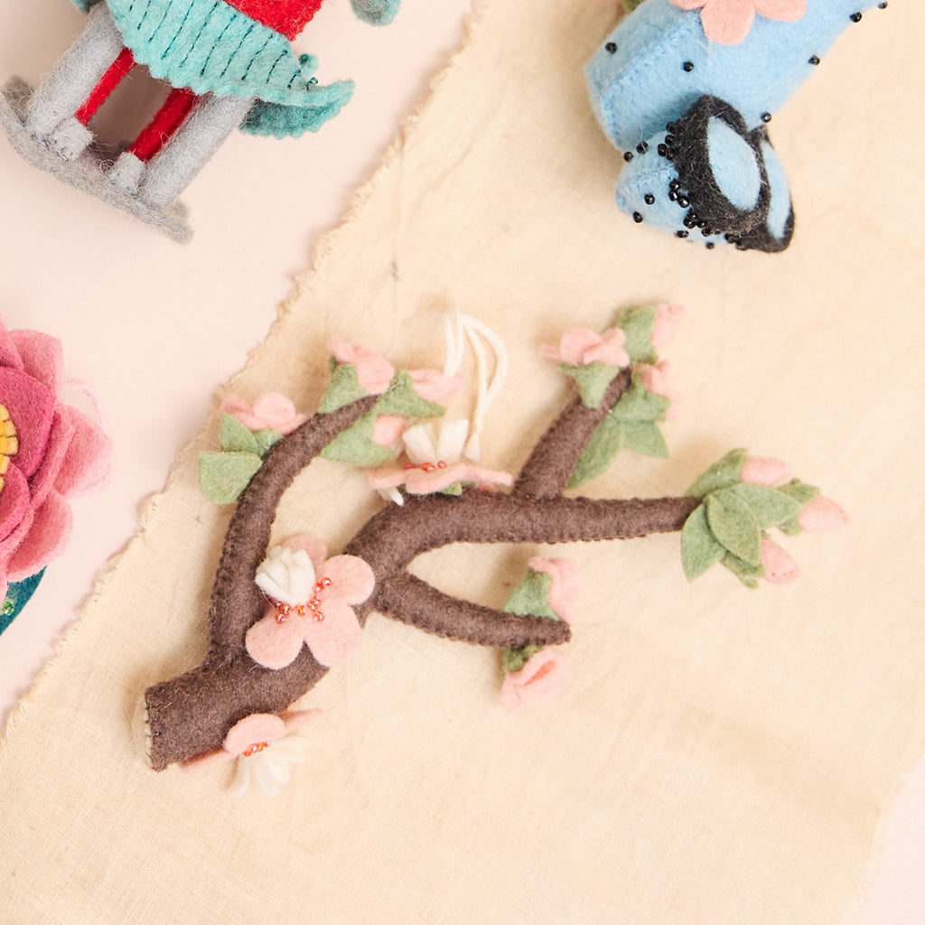 Sakura Cherry Blossoms Ornament