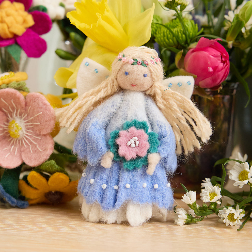 Little Blue Flower Ornament