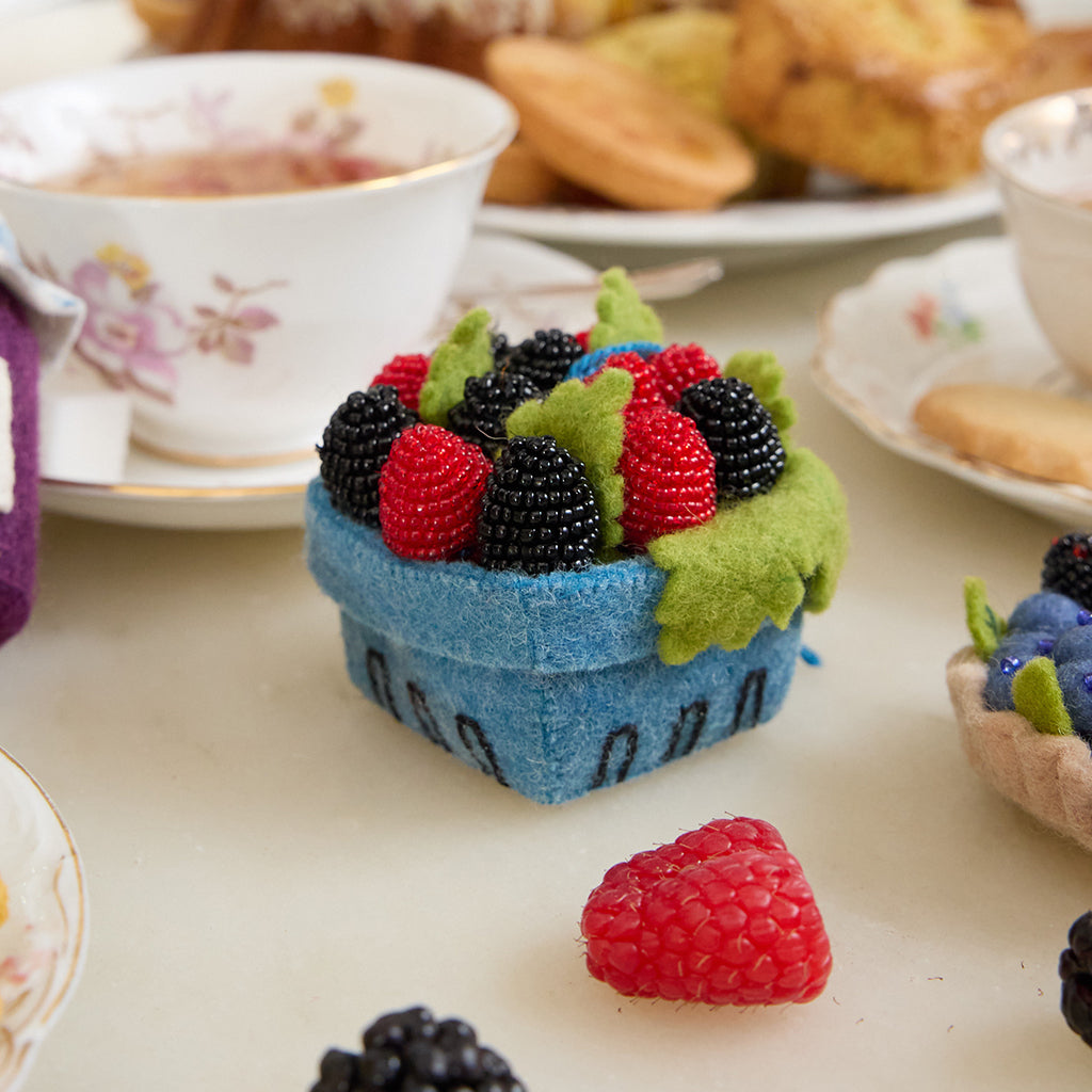 Raspberry Blackberry Pint Ornament