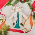 Woodland Santa Owl Ornament