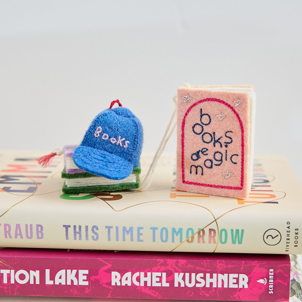 Book Hat Ornament