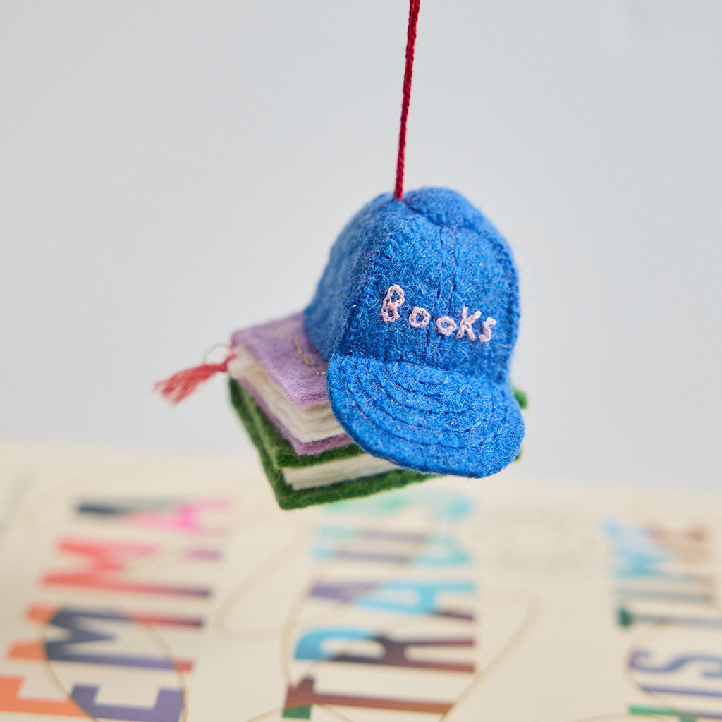Book Hat Ornament