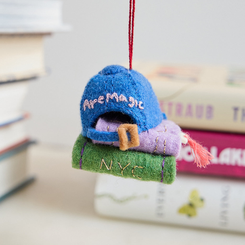 Book Hat Ornament