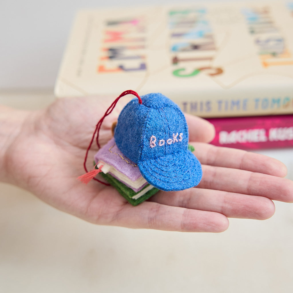 Book Hat Ornament