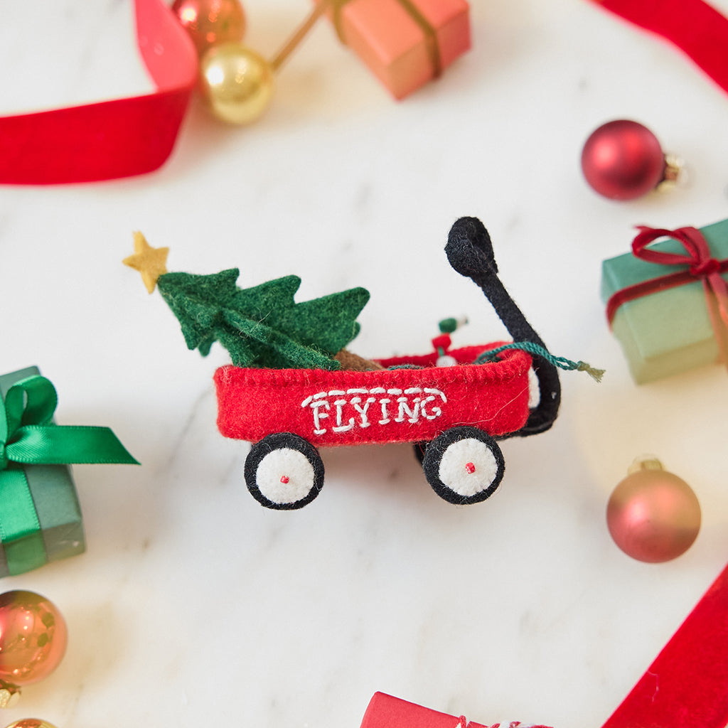 Little Red Wagon Ornament