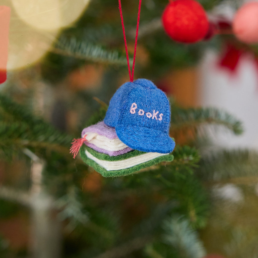 Book Hat Ornament