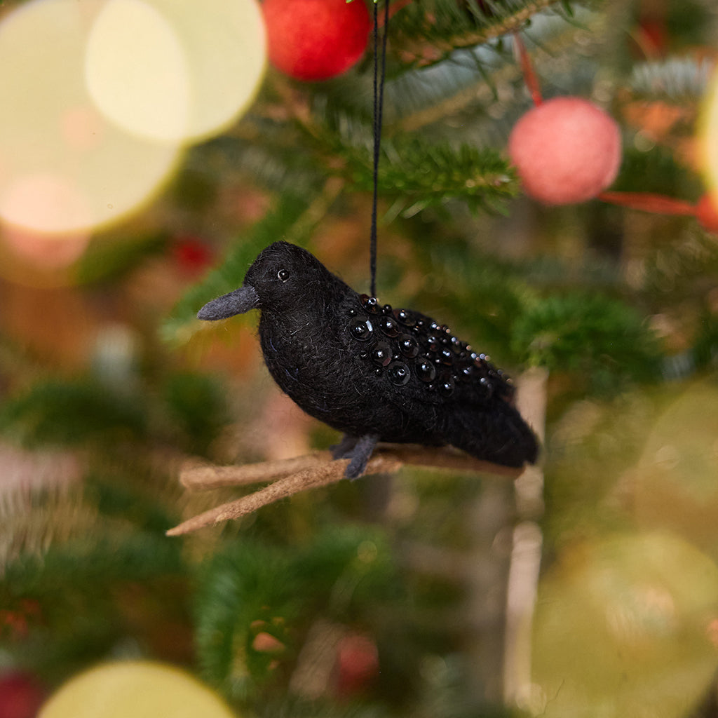 Crow Ornament