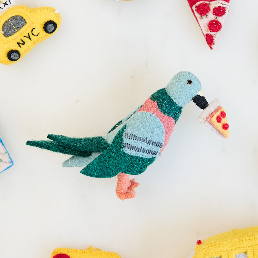 Hungry Urban Pizza Ornament