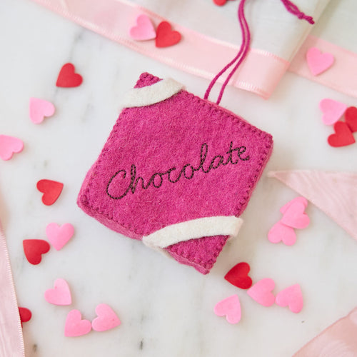 Chocolate Truffle Box Ornament