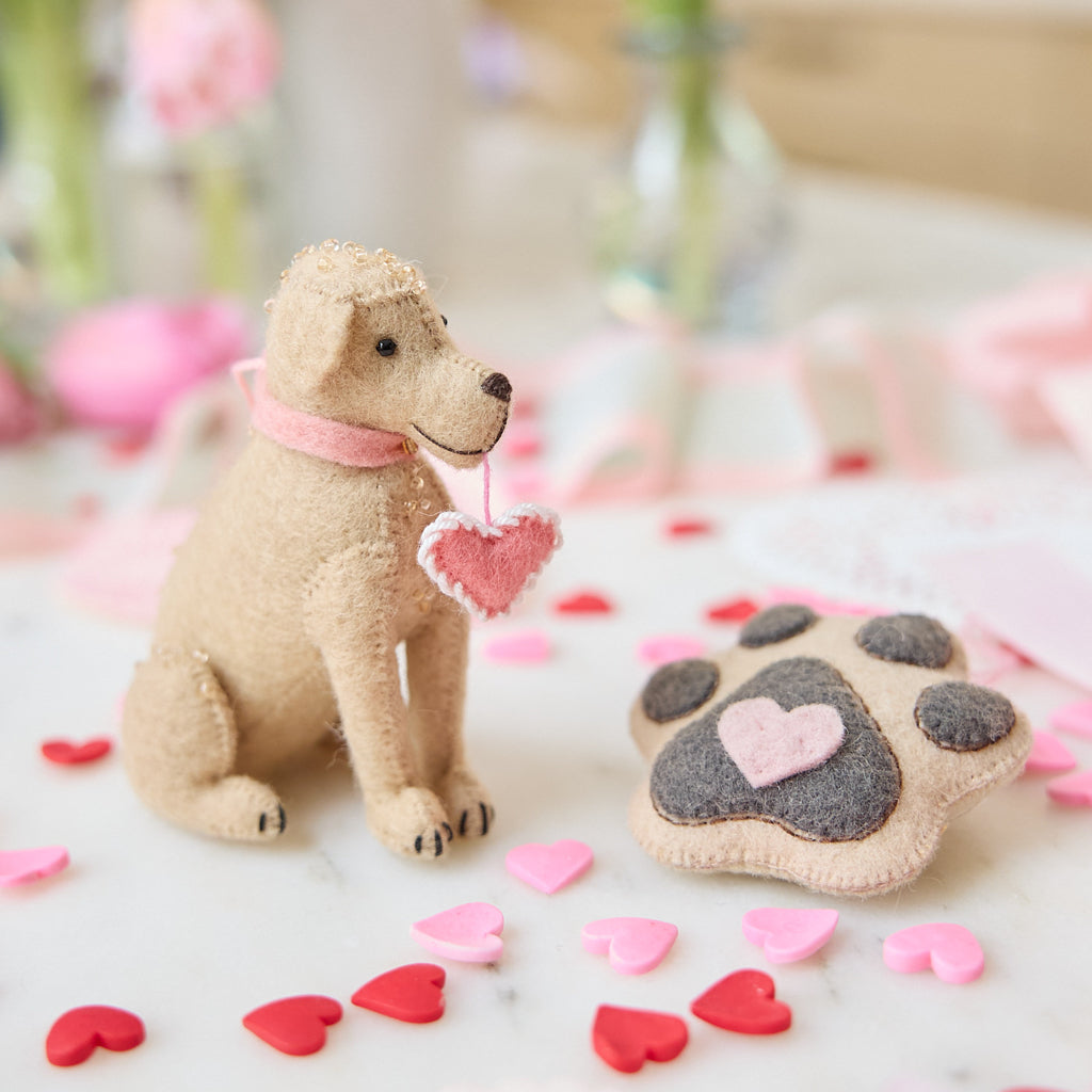 Puppy Love Lab Ornament