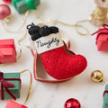 Naughty Stocking Coal Ornament