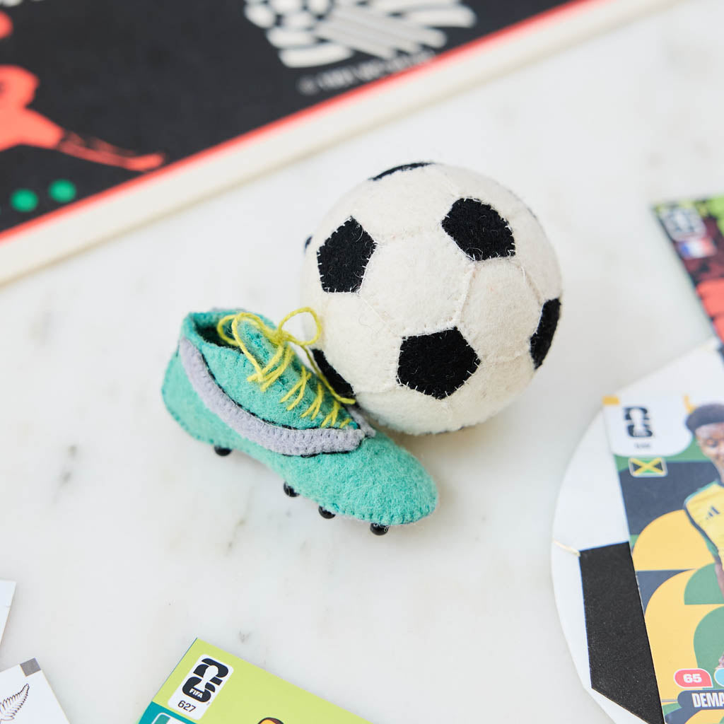 Soccer Ball Cleat Ornament