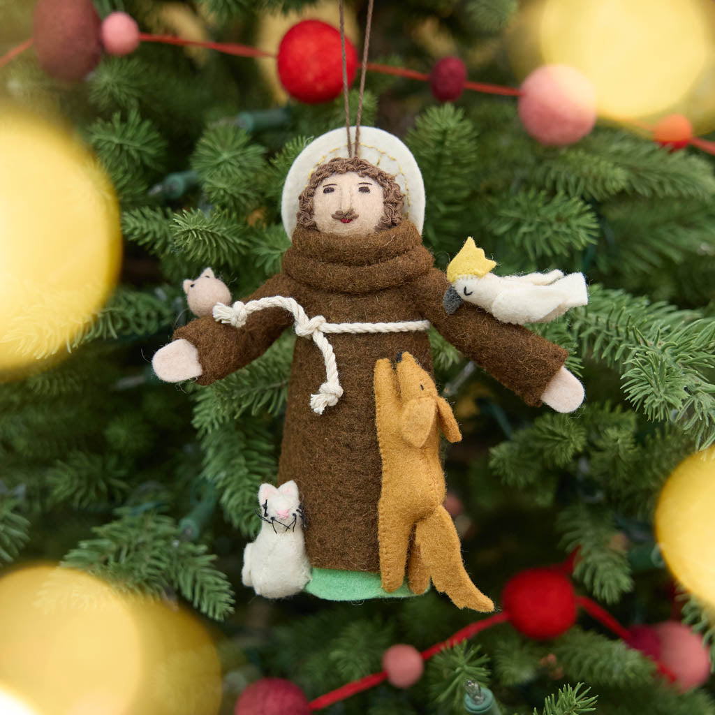 Saint Francis Pets Ornament