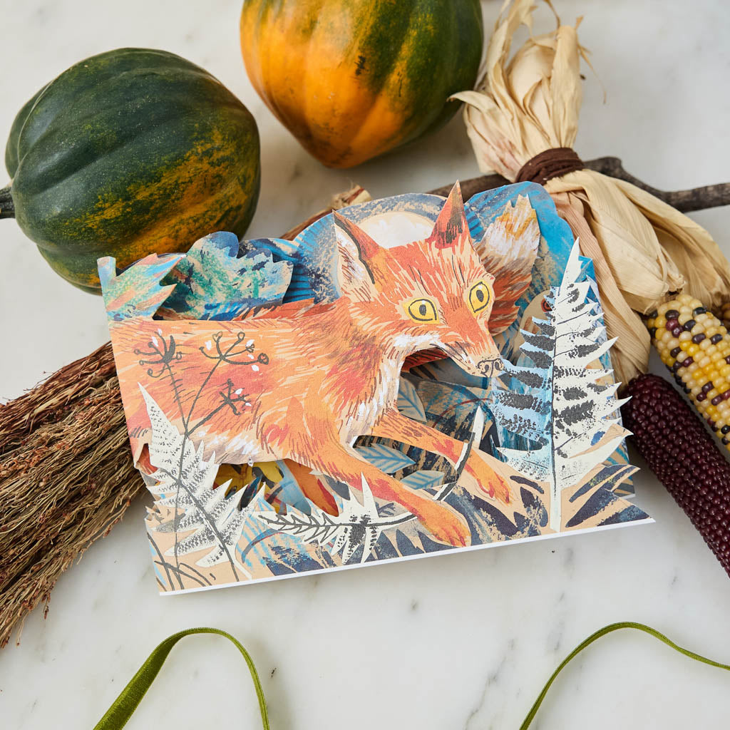 Woodland Fox Greeting Card