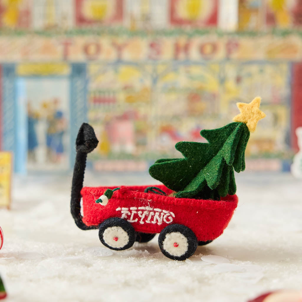 Little Red Wagon Ornament