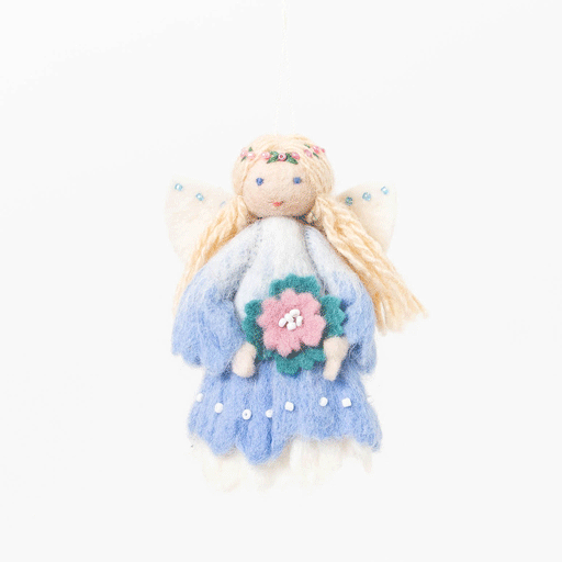 Little Blue Flower Ornament