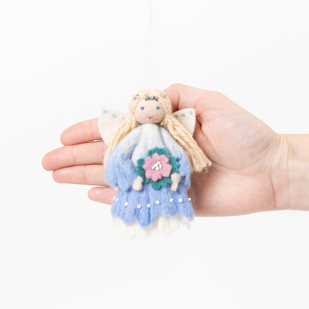 Little Blue Flower Ornament