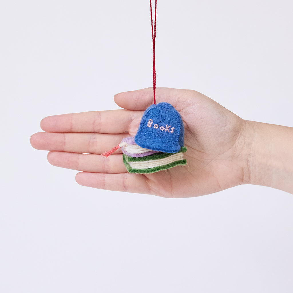 Book Hat Ornament