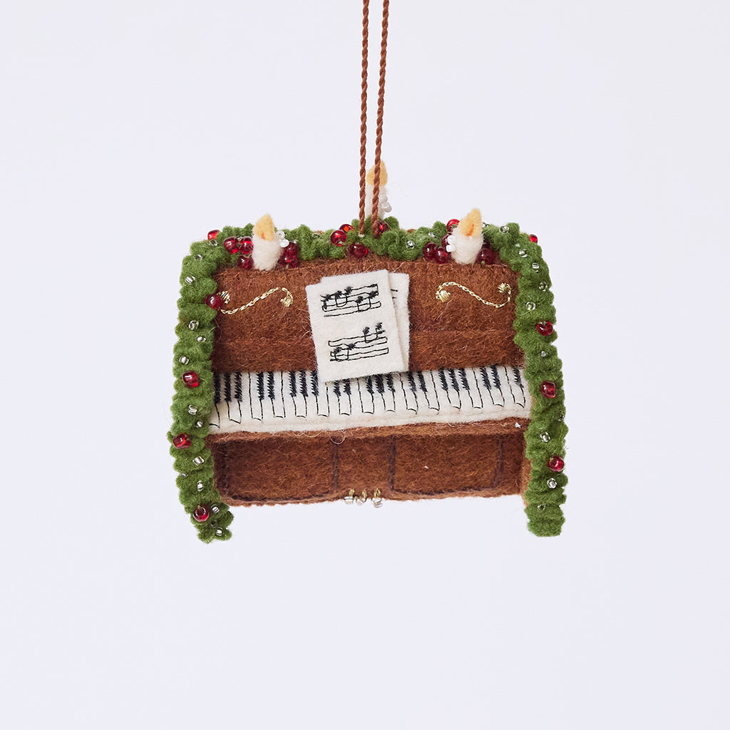 Holiday Piano Ornament