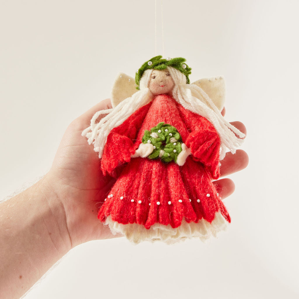 Small Christmas Spirit Ornament