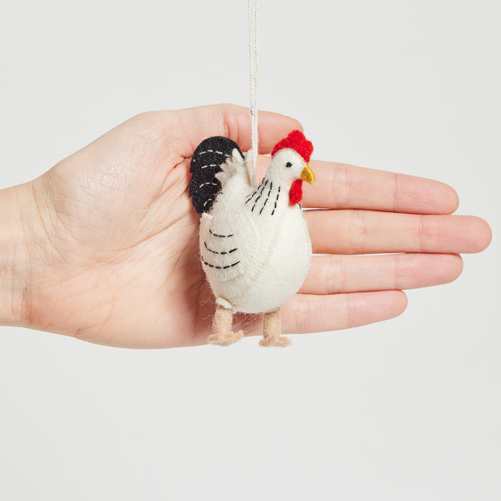Clucky the Hen Ornament