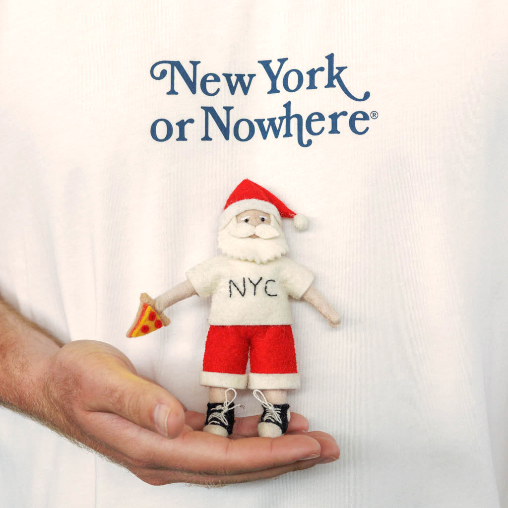 NYC Santa Ornament