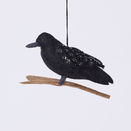 Crow Ornament