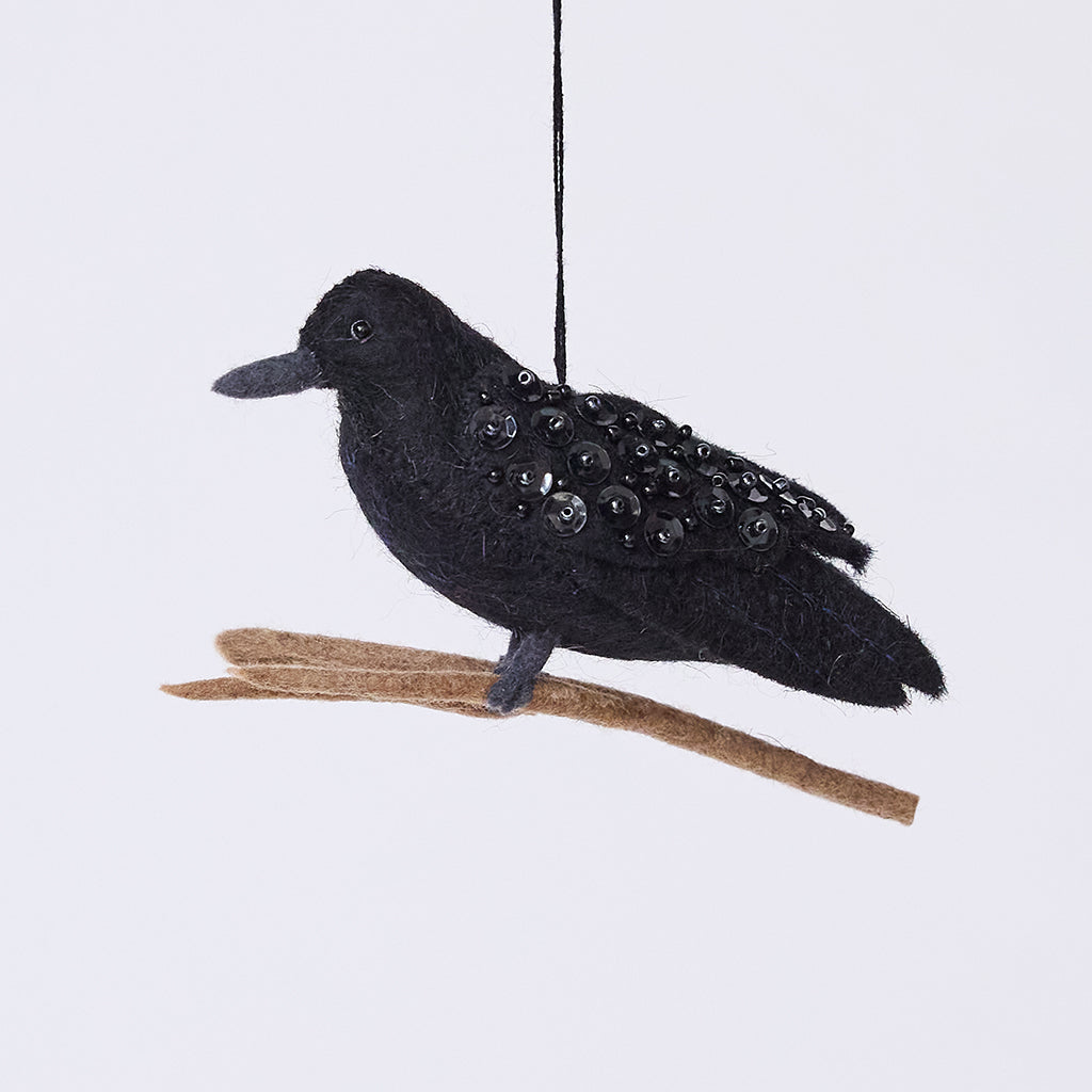 Crow Ornament