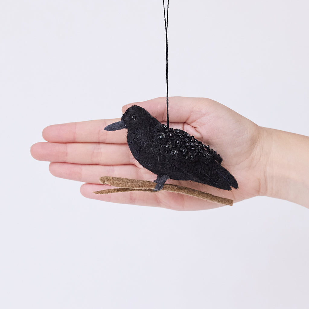 Crow Ornament
