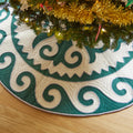 Contemporary Green Tree Skirt