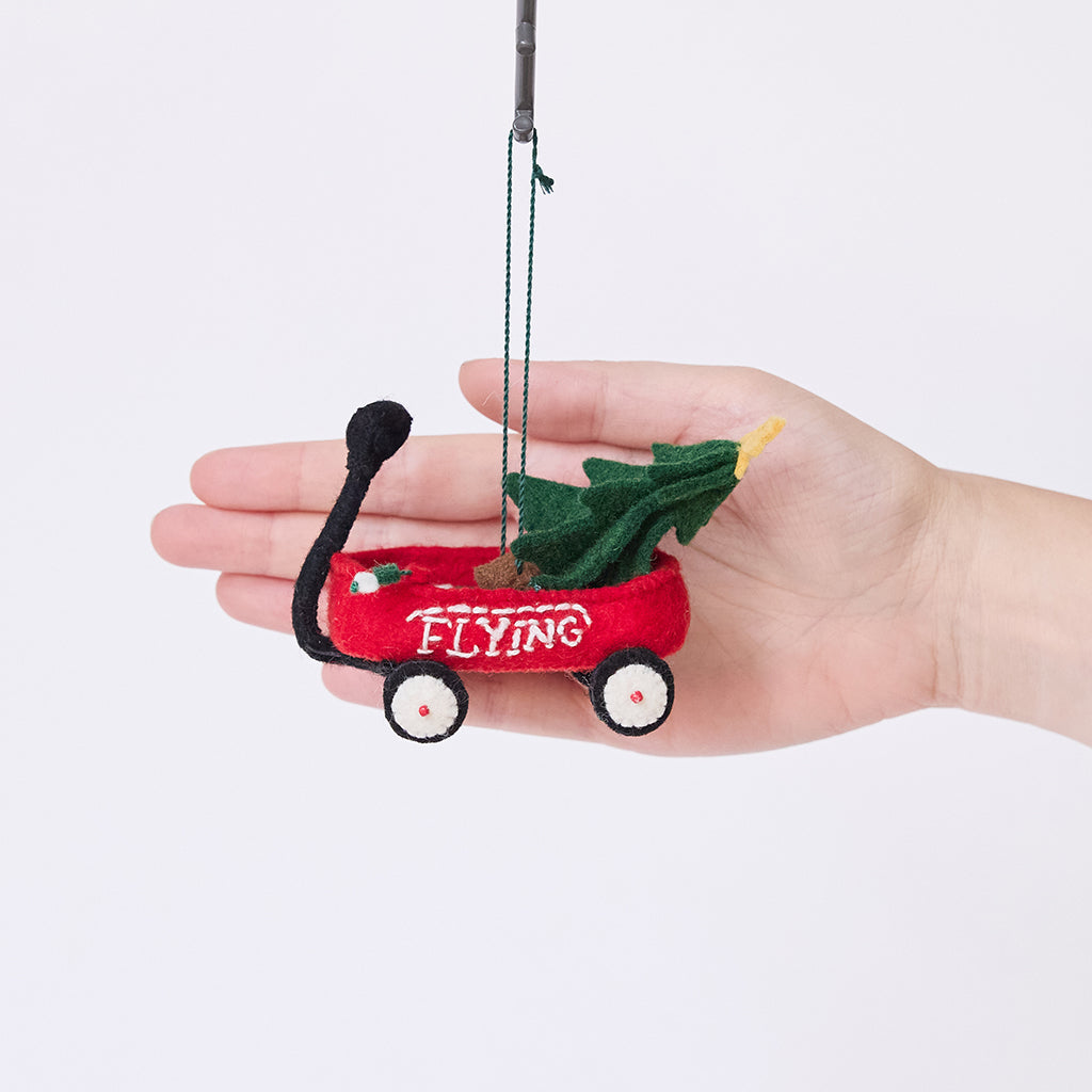 Little Red Wagon Ornament
