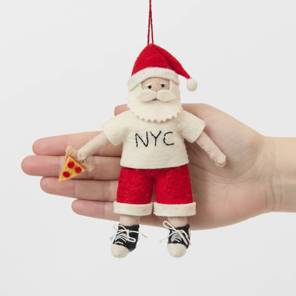 NYC Santa Ornament