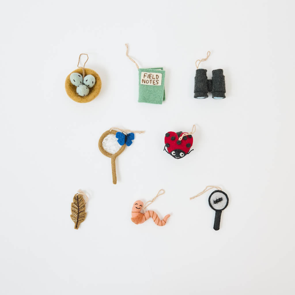 Nature Mini Ornament Set