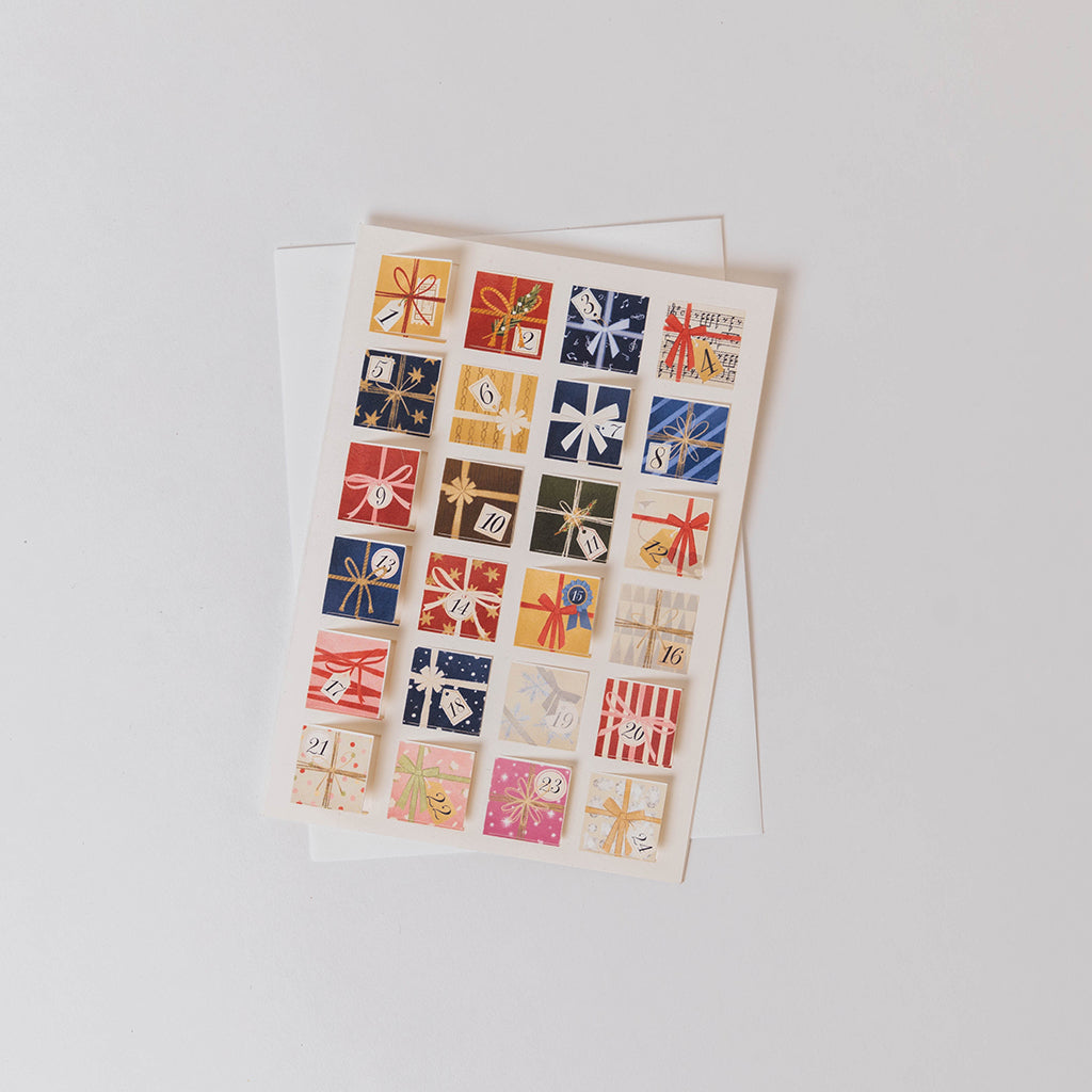 Nutcracker Advent Greeting Card