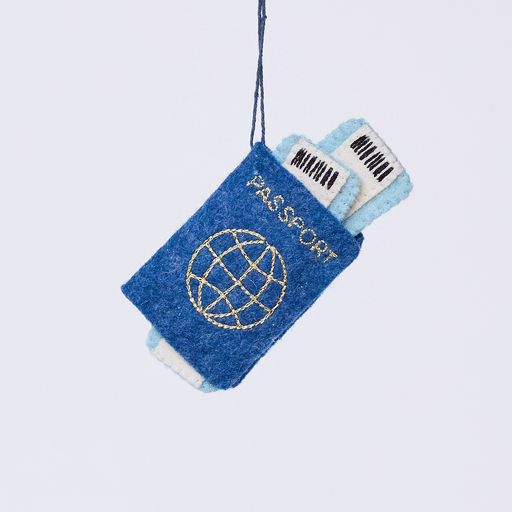 Passport Ornament