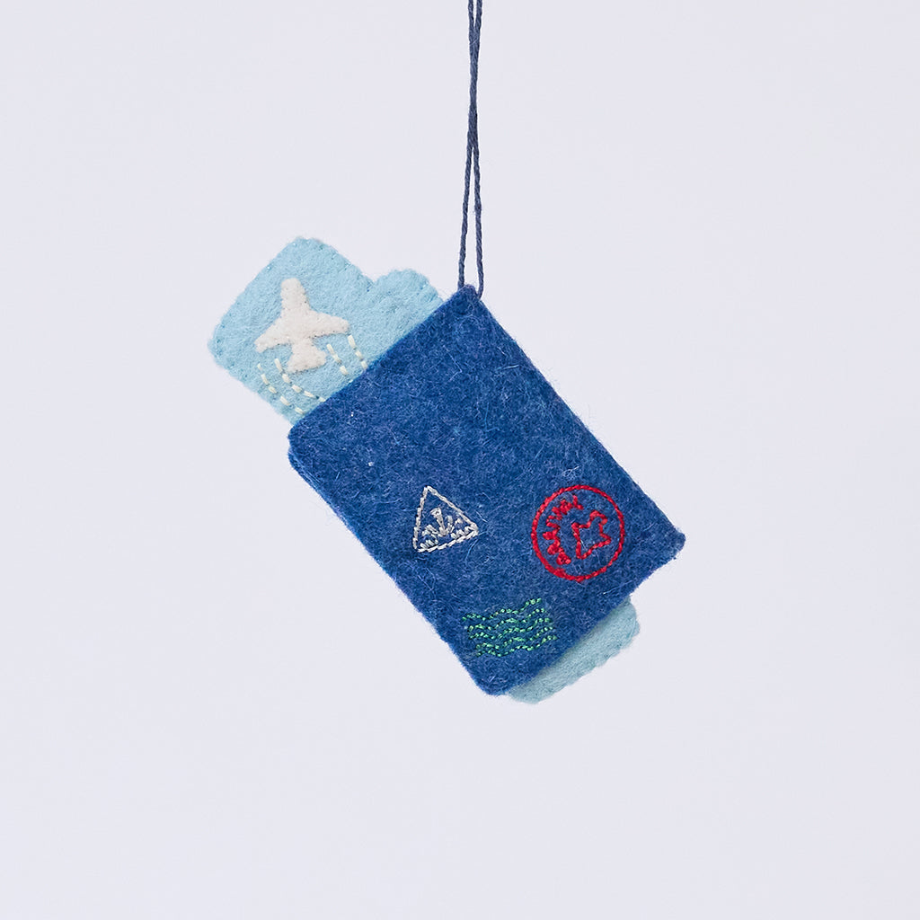 Passport Ornament