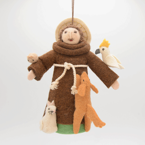 Saint Francis Pets Ornament