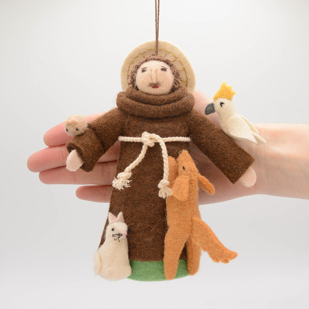 Saint Francis Pets Ornament