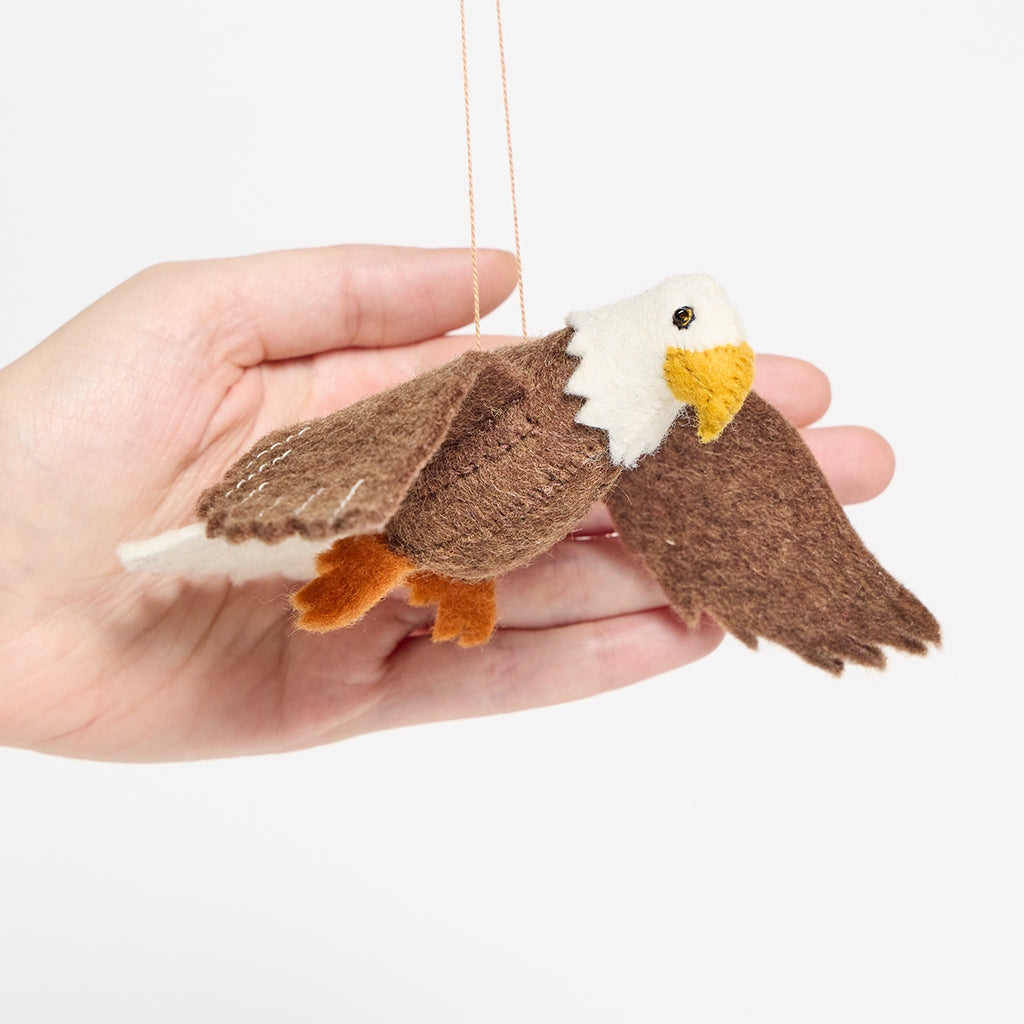 Wind Rider Bald Ornament